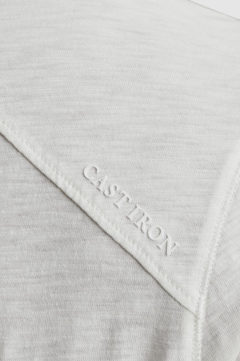 Cast Iron short sleeve r-neck organic cotton
